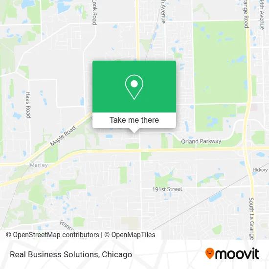 Real Business Solutions map