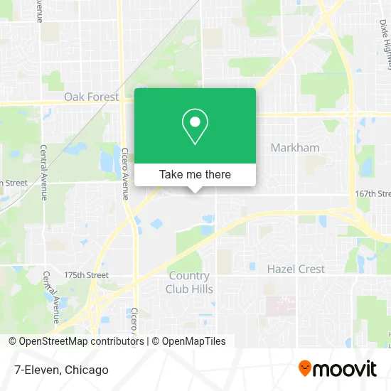 7-Eleven map