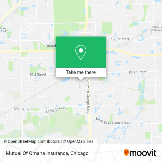 Mutual Of Omaha Insurance map