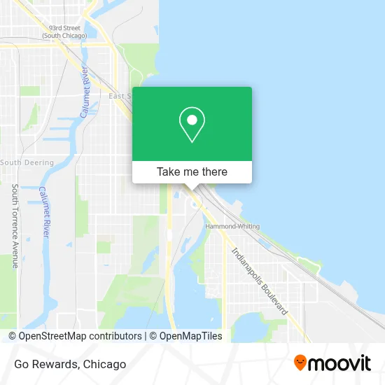 Go Rewards map