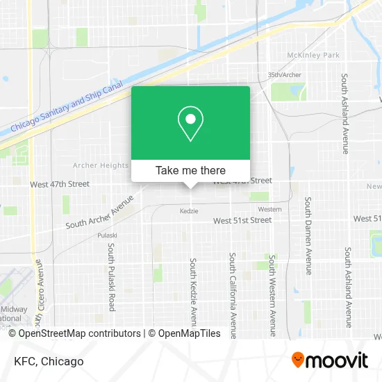 Kfc map