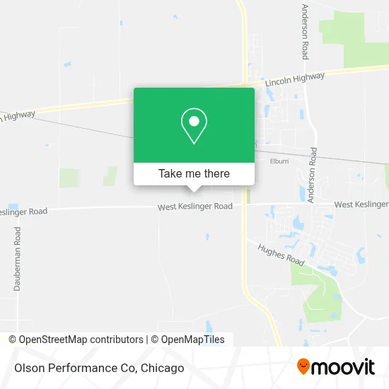 Olson Performance Co map