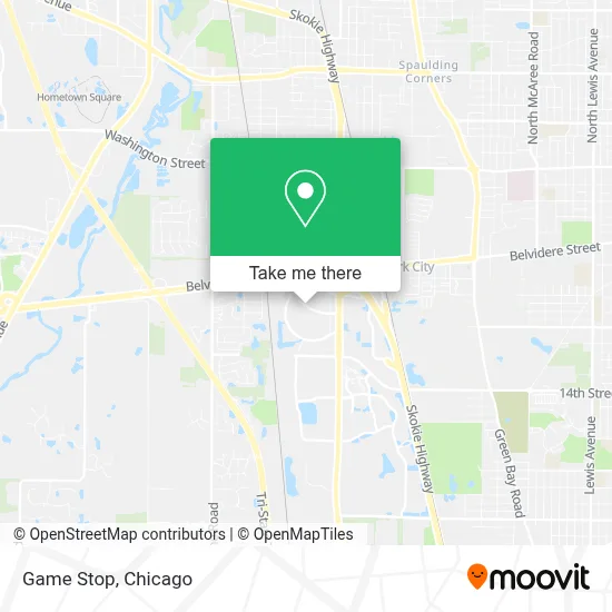 Game Stop map