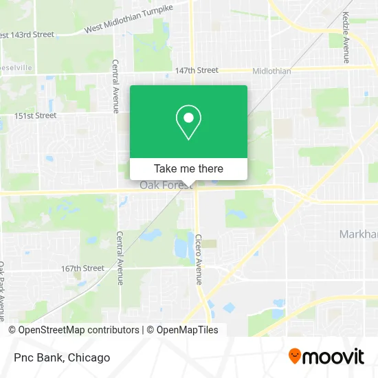 Pnc Bank map