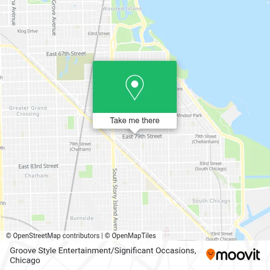 Groove Style Entertainment / Significant Occasions map