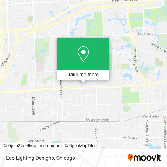 Eco Lighting Designs map