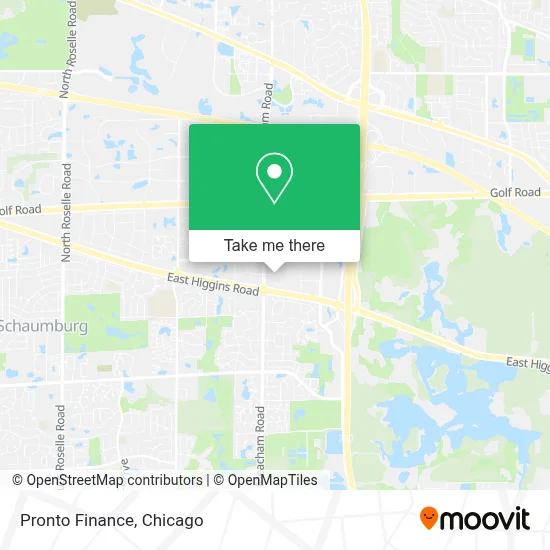 Pronto Finance map