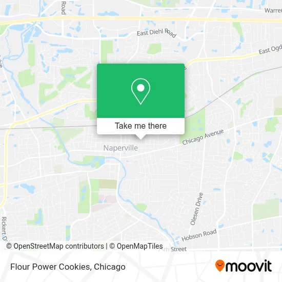 Flour Power Cookies map
