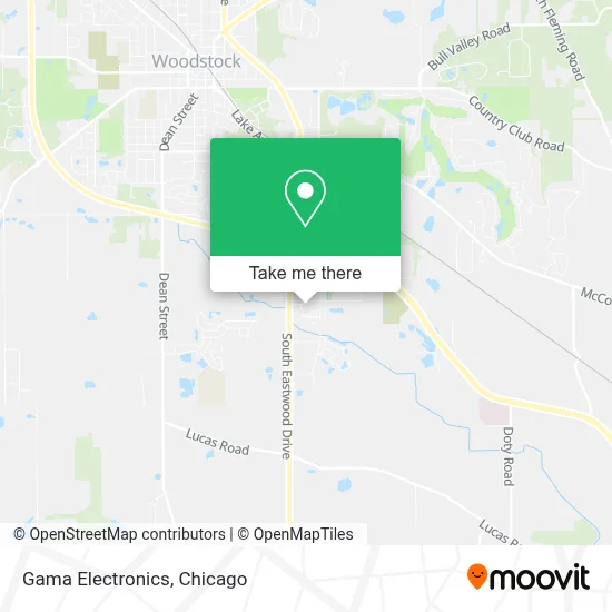 Gama Electronics map