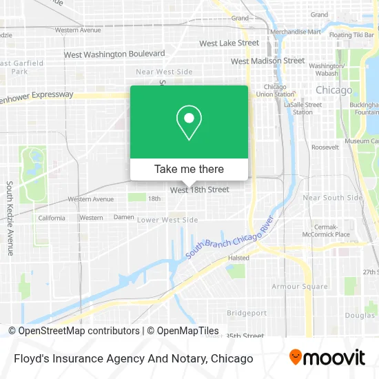 Floyd's Insurance Agency And Notary map