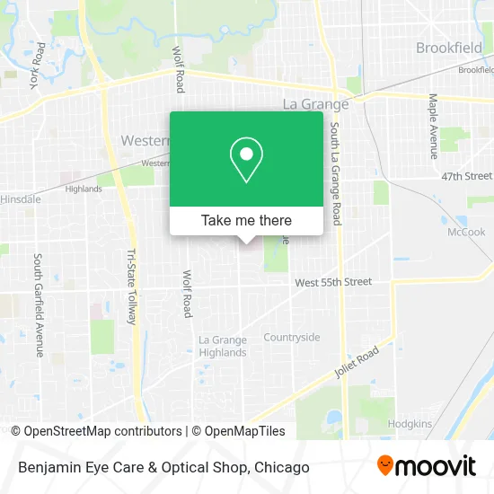 Benjamin Eye Care & Optical Shop map
