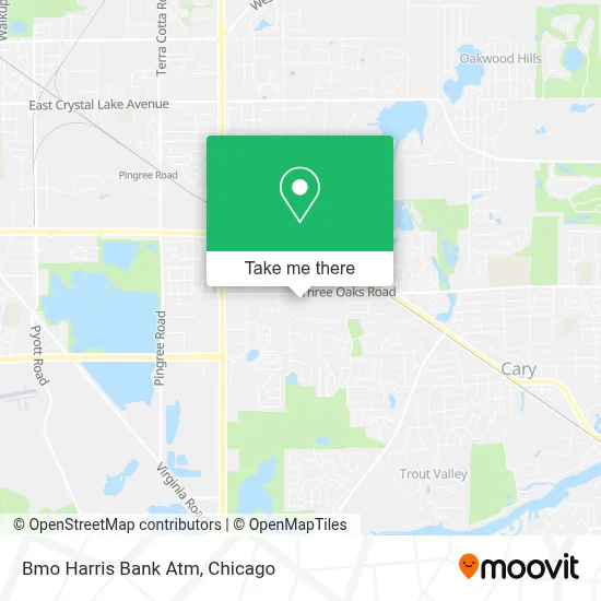 Bmo Harris Bank Atm map