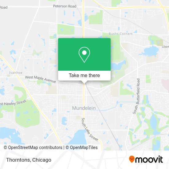 Thorntons map
