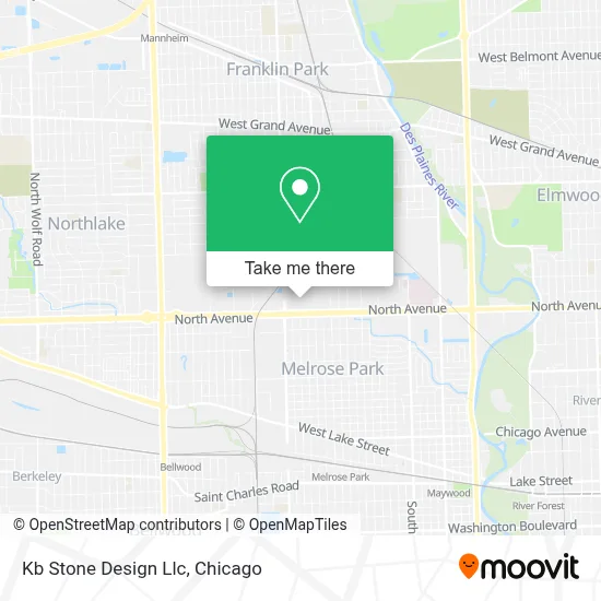 Kb Stone Design Llc map