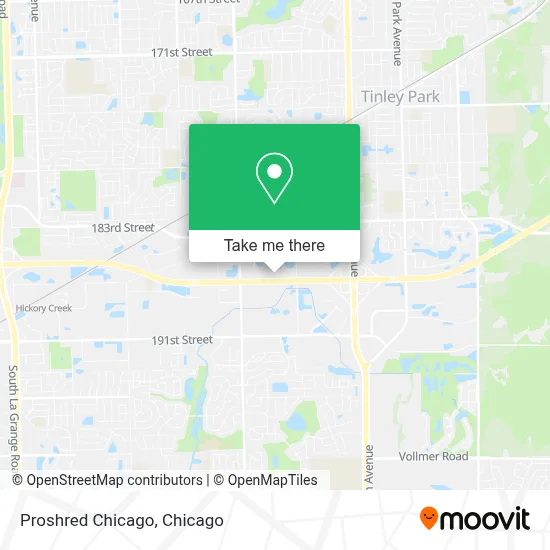 Proshred Chicago map