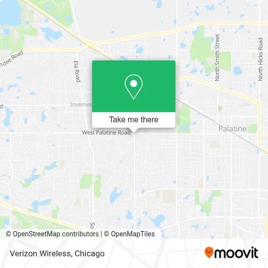 Verizon Wireless map