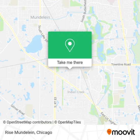 Rise Mundelein map