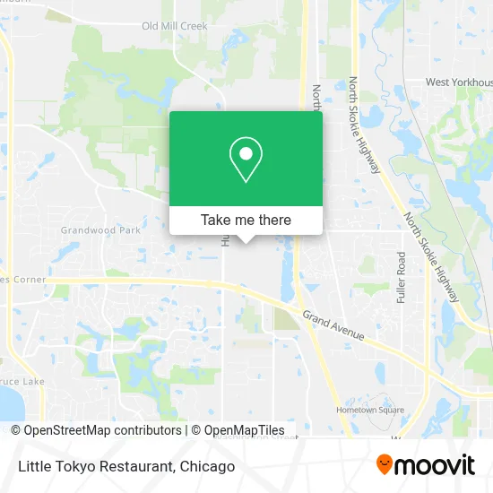 Little Tokyo Restaurant map