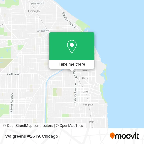 Walgreens #2619 map