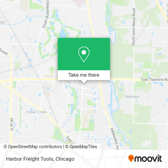 Harbor Freight Tools map