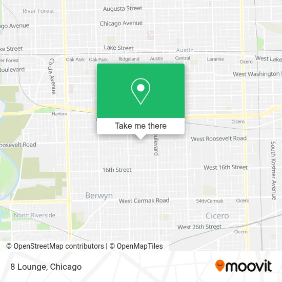 8 Lounge map