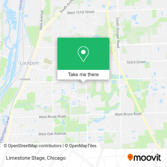 Limestone Stage map