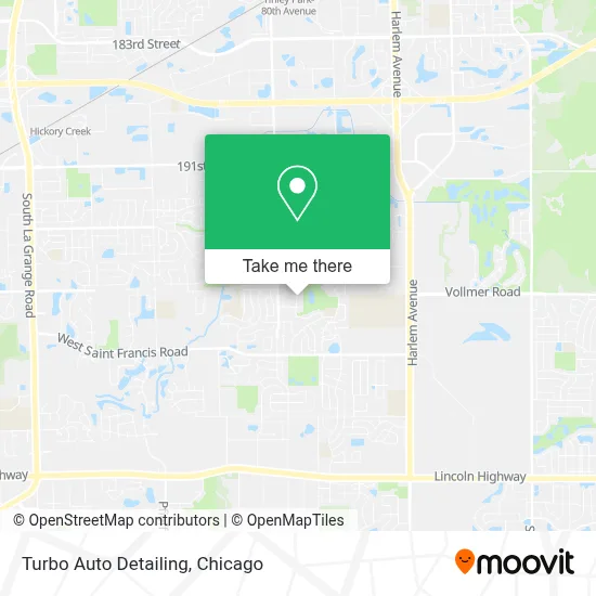 Turbo Auto Detailing map