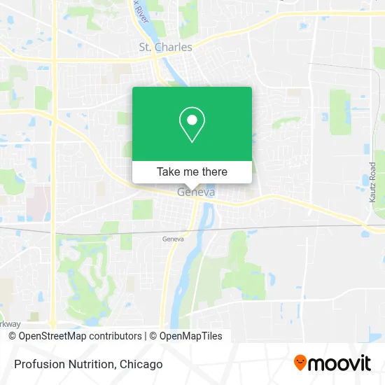Profusion Nutrition map