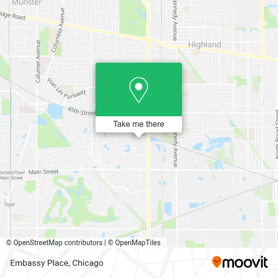 Embassy Place map
