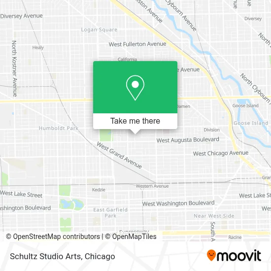 Schultz Studio Arts map
