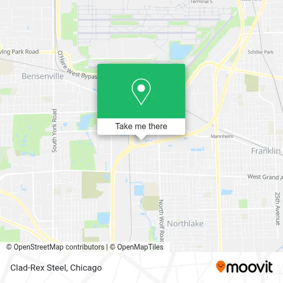Clad-Rex Steel map