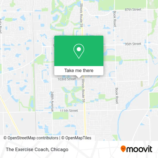 The Exercise Coach map