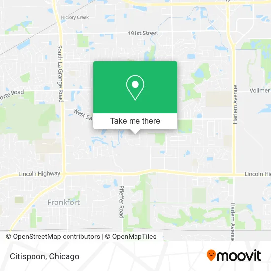 Citispoon map