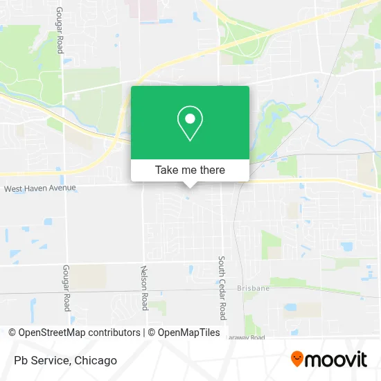 Pb Service map