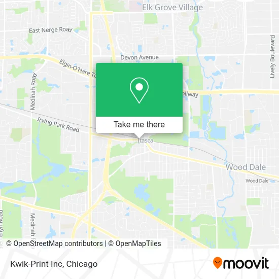 Kwik-Print Inc map