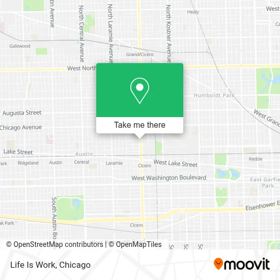 Life Is Work map