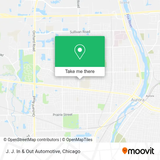 J. J. In & Out Automotive map