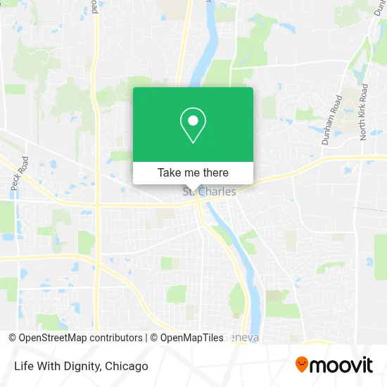 Life With Dignity map