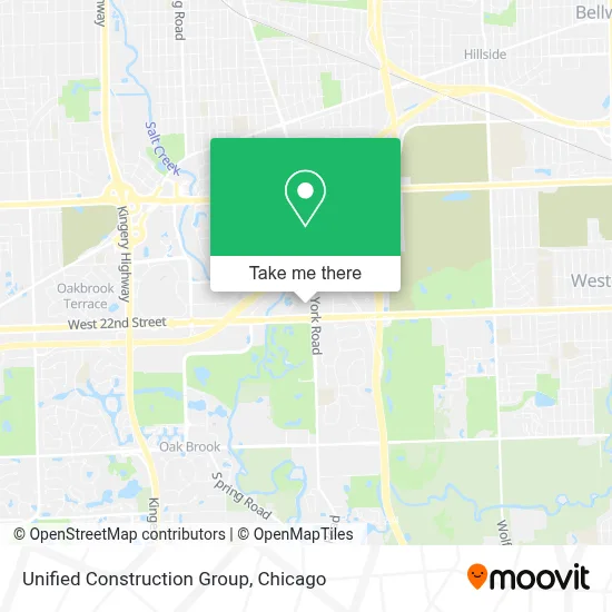Unified Construction Group map