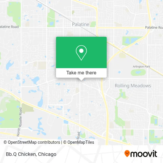Bb.Q Chicken map