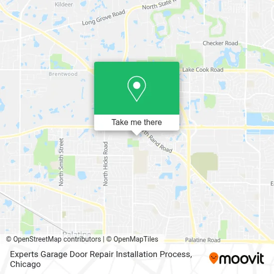 Experts Garage Door Repair Installation Process map