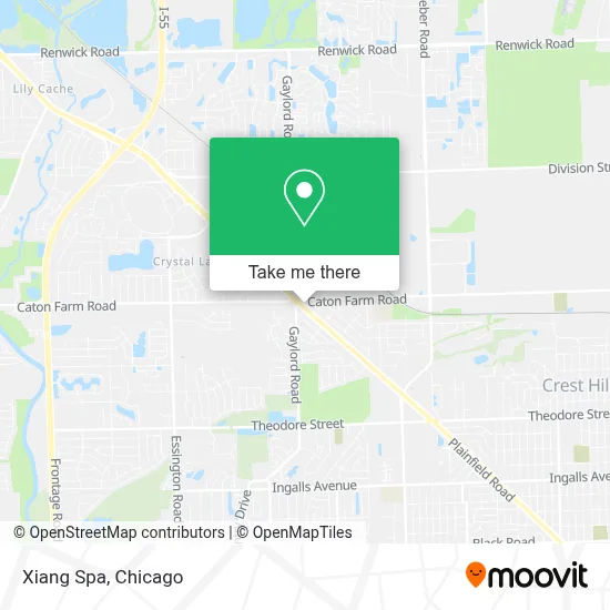 Xiang Spa map