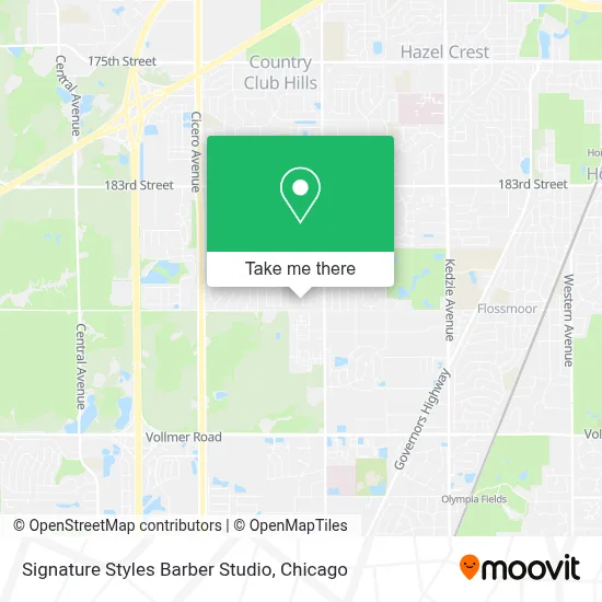 Signature Styles Barber Studio map