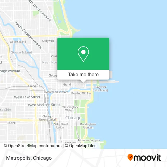 Metropolis map