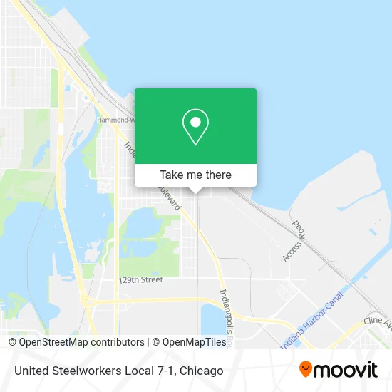 United Steelworkers Local 7-1 map