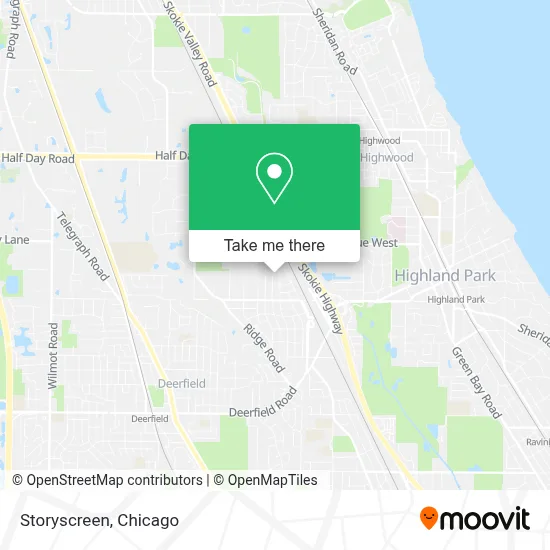 Storyscreen map