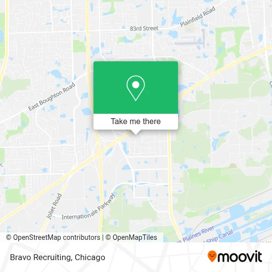 Bravo Recruiting map