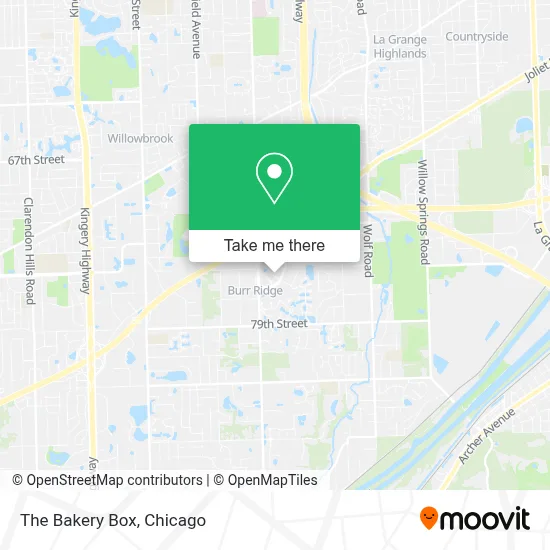 The Bakery Box map