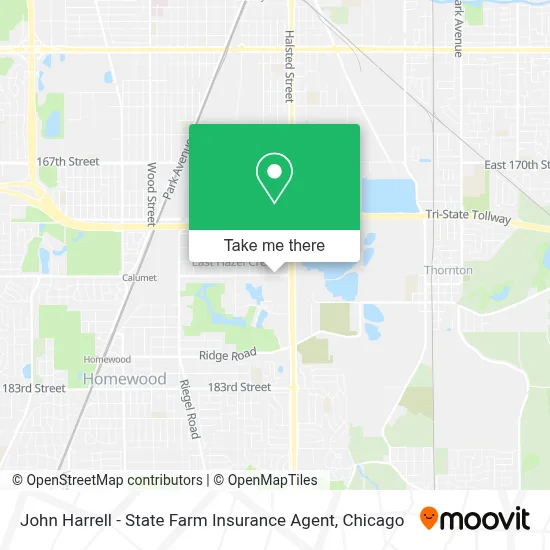 John Harrell - State Farm Insurance Agent map