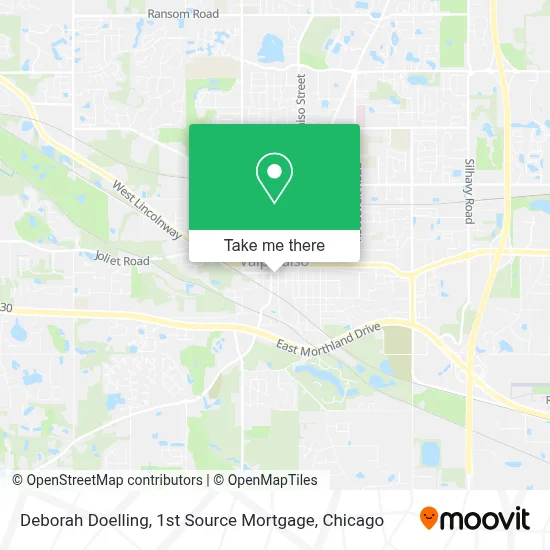 Deborah Doelling, 1st Source Mortgage map